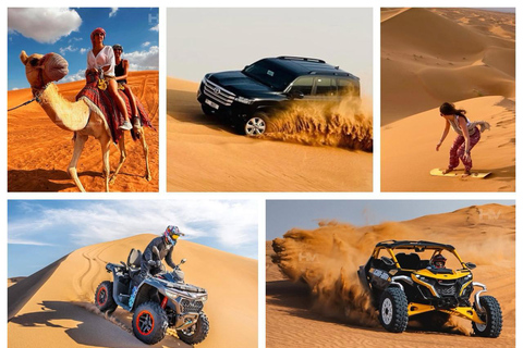 Doha: 4x4 Desert Tour with Inland Sea & Optional Activities Group Tour with QuadBike Ride (ATV)