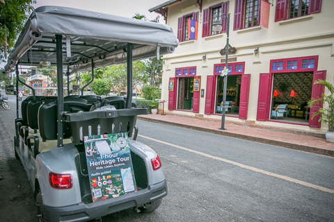 Luang Prabang First Day: EV City Tour & Sunset Cruise