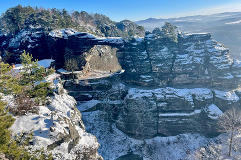 From Dresden: Bohemia and Saxon Switzerland Winter Tour