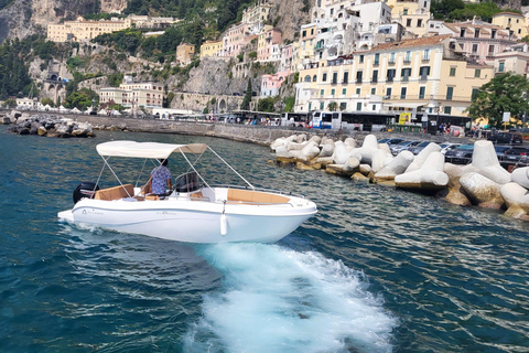 From Sorrento: Amalfi Coast Private Boat Tour with Skipper40 HP Boat Tour