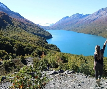CHALTEN: Dia inteiro de TREKKING no Lago do Deserto GLACIAR VESPIGNANI