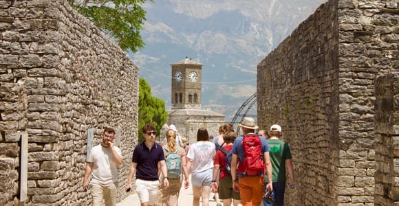From Tirana/Durres: Day Tour to Gjirokastra & Illyrian Bylis