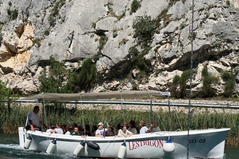Omiš: Cetina Canyon Cruise to Radmanove Mlinice