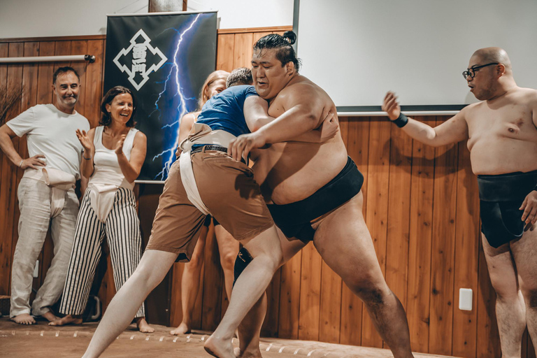 Osaka: Sumo Show Experience with Former Pro-wrestlers