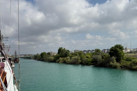 Manavgat Boat & Bazaar Tour from Alanya, Side, Antalya From Alanya,Side: Manavgat River Boat Trip with Waterfall V
