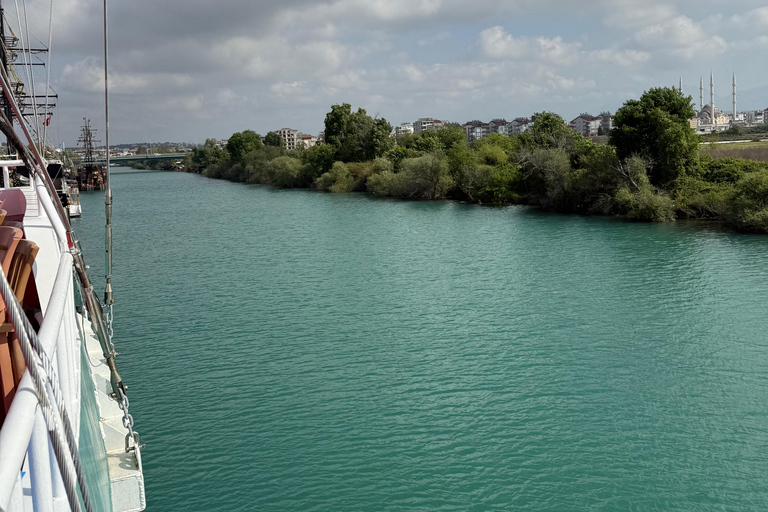 Manavgat Boat & Bazaar Tour from Alanya, Side, Antalya From Alanya,Side: Manavgat River Boat Trip with Waterfall V