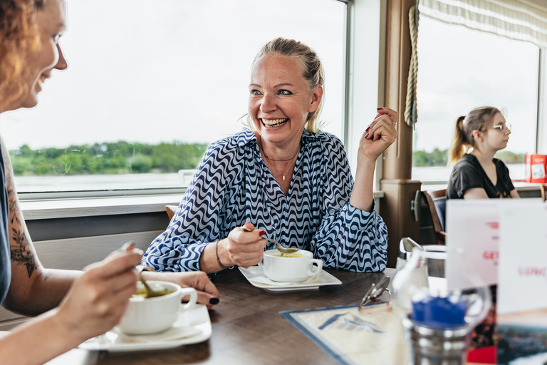 Wien: Båtkryssning på Donaukanalen med valfri lunchDonaukanalen: Endast båttur