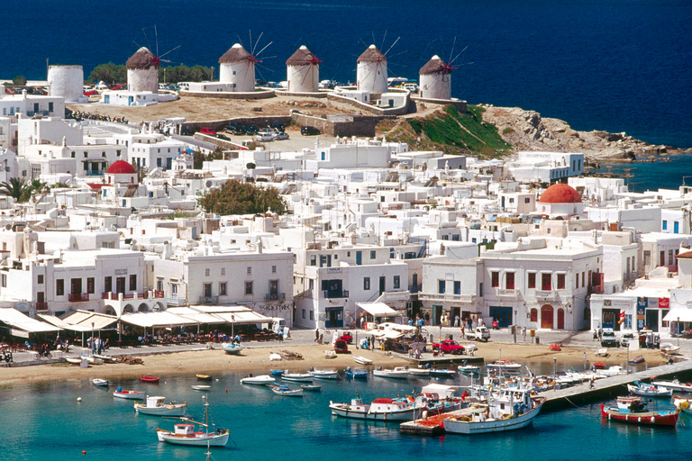 Mykonos: Mykonos Stadt Private Tour zu Fuß