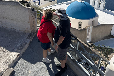 Santorin : visite des temps forts avec Oia et Pyrgos MegaloxoriSantorin : visite des temps forts avec Oia, Pyrgos et Megalochori