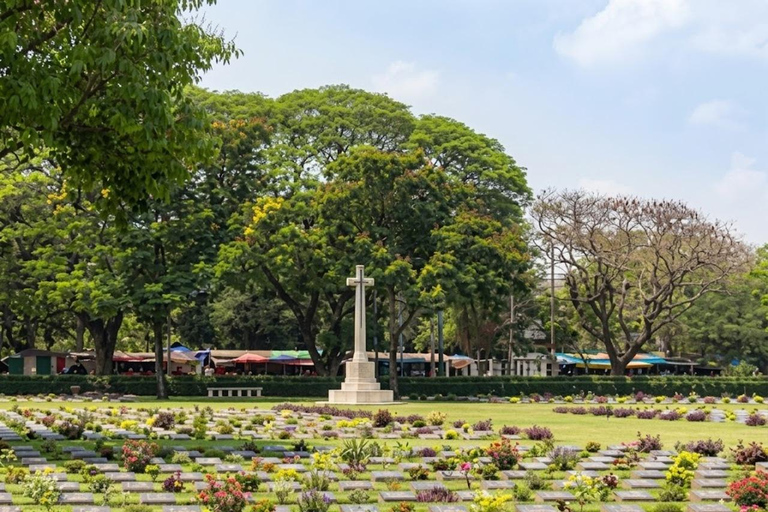 Bangkok to Kanchanaburi: Railway Markets & WWII History