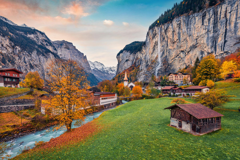 Private day trip: Interlaken to Lauterbrunnen & waterfalls