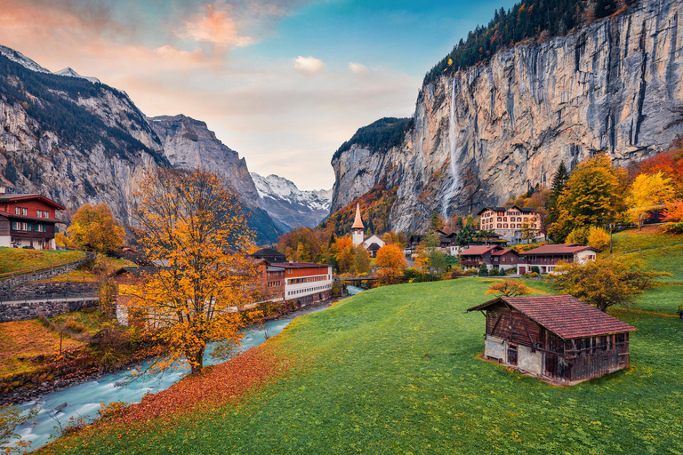 Escursione panoramica in auto privata da Lucerna a Lauterbrunnen