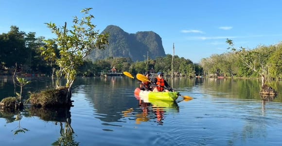 Krabi: Emerald Pool, Hot Springs, and Kayaking Tour