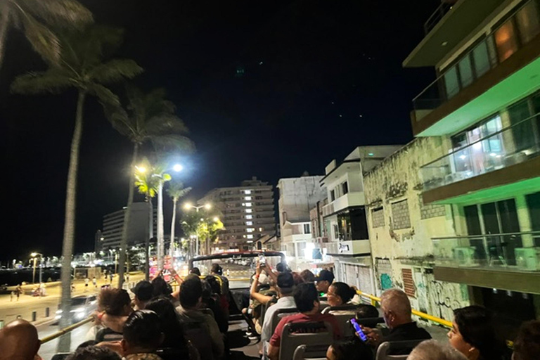 Veracruz: Nighttime Sightseeing Tour by Double-Decker Bus