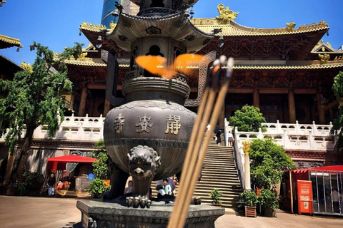 Shanghai: Jing'an Temple Ticket, Blessings & PDF Guide