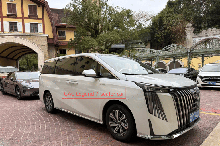 Guangzhou: Private Luxury Vehicle Tour - English or Spanish Guangzhou 8 Hour Tour - VOYAH DREAMPOWER/Buick