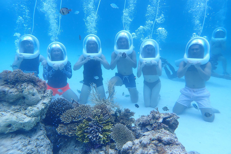 Boracay: Nurkowanie w kasku Aquanaut