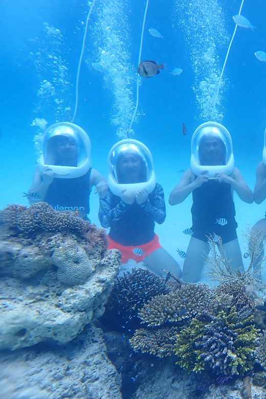 ボラカイ島：アクアノートヘルメットダイビング体験 | GetYourGuide