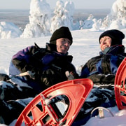 Rovaniemi : Randonnée en raquettes à neige