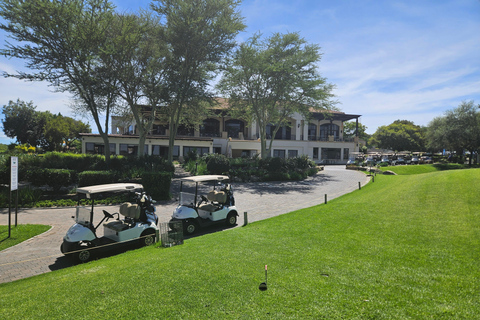 Golf na lokalnych polach golfowych w Johannesburgu i Pretorii