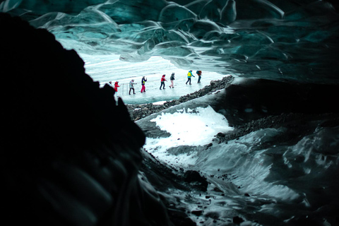 From Jökulsárlón: Vatnajökull Glacier Blue Ice Cave Tour