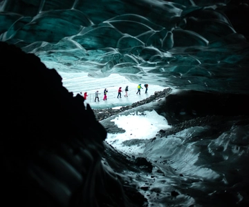 Da Jökulsárlón: Tour della grotta di ghiaccio blu del ghiacciaio Vatnajökull