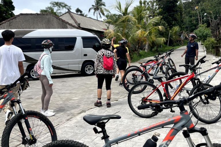 Ubud Cultural Downhill Cycling Tour and Visit Rice Terraces Standard Option
