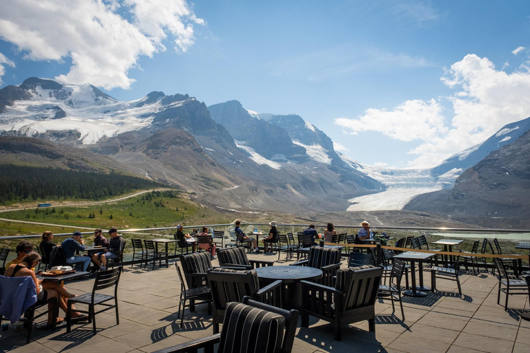 Ijsveld :Crowfoot gletsjer,Bow-Peyto meer &amp;Marble Canyon