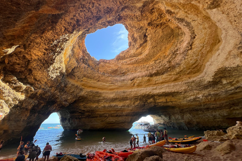 Från Lissabon: Dagsutflykt till Algarve med Benagil Cave Cruise