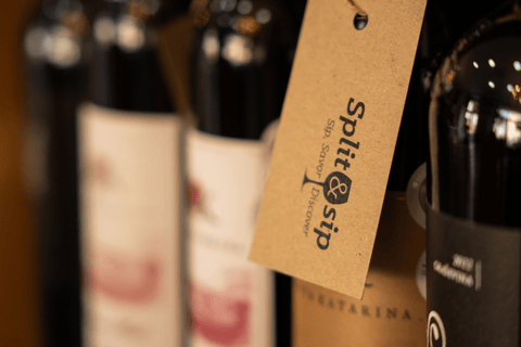 Split&amp;Sip: Educational wine tasting