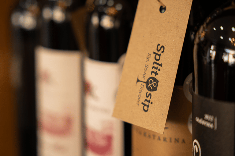 Split&Sip : Dégustation de vins éducative