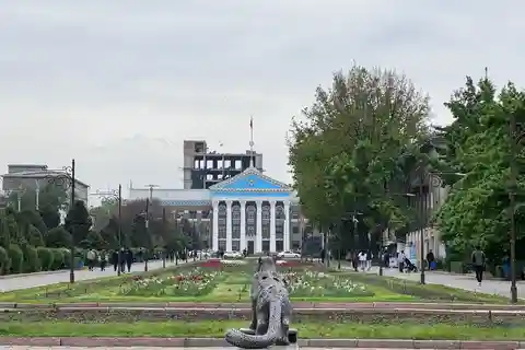 Bishkek :USSR History, Soviet Architects ,Statues & Mosaics