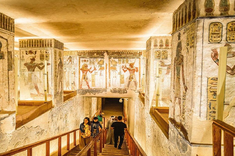 Louxor : Excursion d'une journée à la rive ouest, déjeuner, et son et lumière