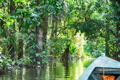 Trekking through the jungle and Lake Sandoval