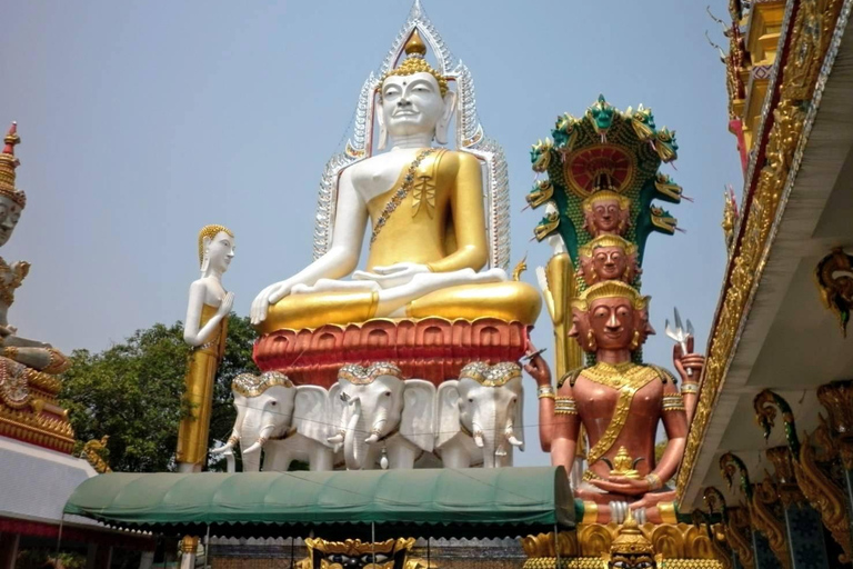 Biggest Ganesh, Pink Ganesha, Wat Paknam Cultural Day Tour Private Tour with Guide
