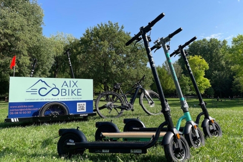 Aix-en-Provence: Electric Scooter Rental Discovery Pack 2-4