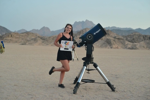 Hurghada: Safari 5*1 Quad, obserwacja gwiazd, jazda konna z kolacjąWycieczka quadem po Hurghadzie z teleskopem do obserwacji gwiazd i kolacją