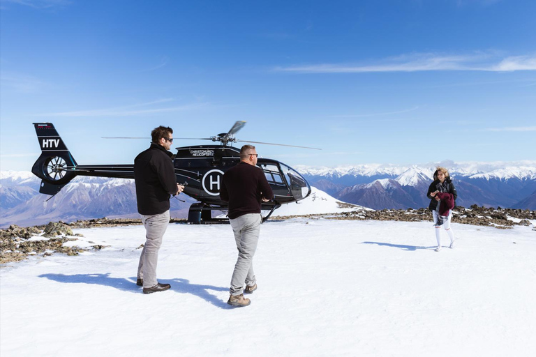 Christchurch: Southern Alps Scenic Helicopter Tour