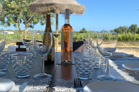 Lagos/Praia da Luz: Tour del vino, degustazioni, tapas e musicaTour condiviso senza prelievo