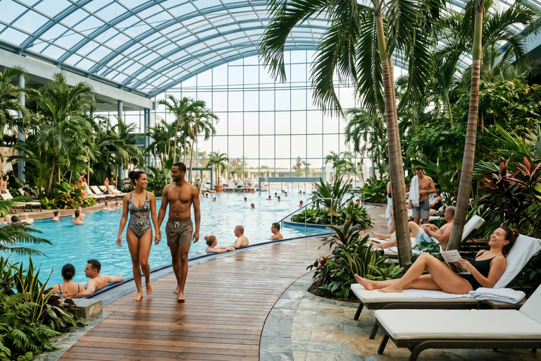 Bucharest Therme Wellness Transfer with Skip-the-Line Ticket Therme - Palm + Galaxy with Skip-the-Round ticket 3 HOURS