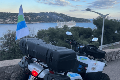 NICE EN QUAD ÉLECTRIQUE : tour panoramique de Nice avec collation