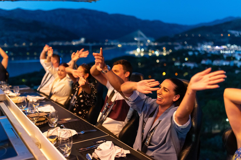 Diner in de lucht Dubrovnik