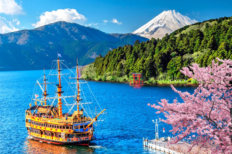 Mt.Fuji:Hakone Cruise, Ropeway&amp;Oshino Hakkai Full-day Tour8:30 AM pick up at Shinjuku station