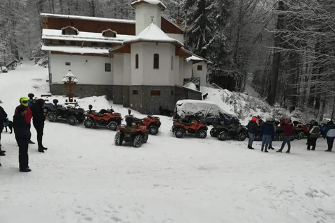 Sinaia: Guided ATV and Buggy Tour to Cota 1400 Guided ATV Tour for 4-6 Persons
