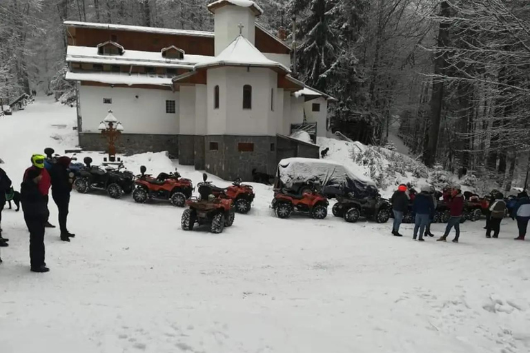 Sinaia: Guided ATV and Buggy Tour to Cota 1400 Guided ATV Tour for 4-6 Persons