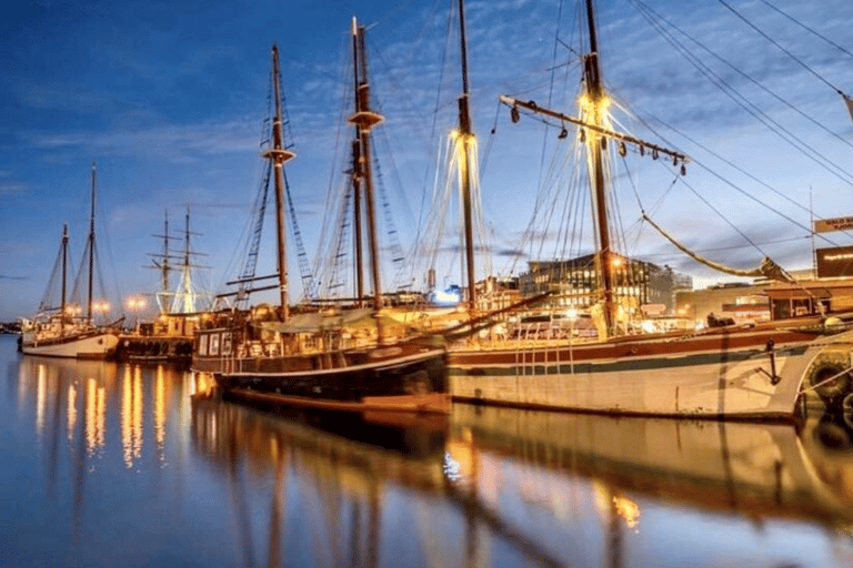 Oslo : L&#039;horizon en hiver et la croisière de la soupe de poissonLe ciel d&#039;Oslo en hiver et la croisière de la soupe de poisson