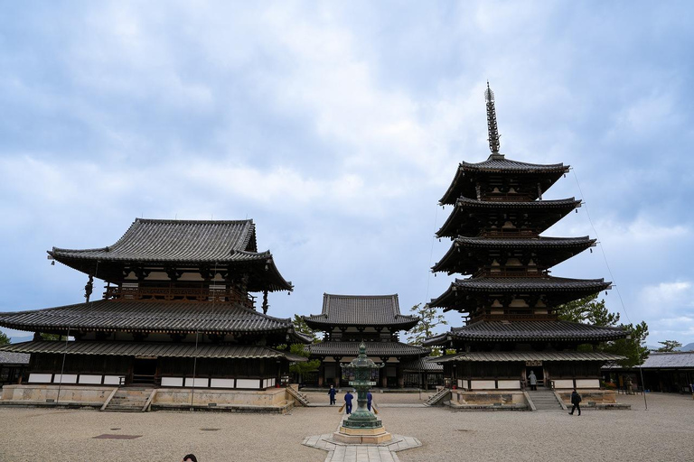 Excursión Privada de un Día a lo Más Destacado de Nara y Osaka