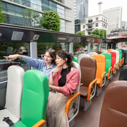 東京：音声ガイド付き60分パノラマオープントップバスツアー