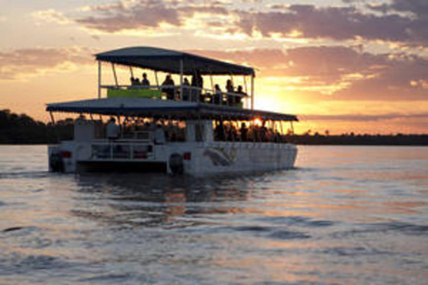 Zimbabue: Crucero al atardecer (Estándar) Río ZambezeZimbabue: Crucero Sundowner (Estándar) Río Zambeze