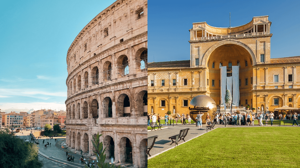 Rom an einem Tag: Kolosseum und Vatikan Kombi-Tour Rom an einem Tag: ...